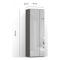 DULAP LEX 75-218-45 C GRI/JSZ/O